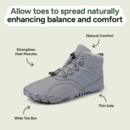 Earthflow Winter Pro - Non-slip & Waterproof Winter Barefoot Shoe (Unisex)